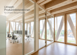 Umweltproduktdeklaration (EPD) für nachhaltiges Bauen