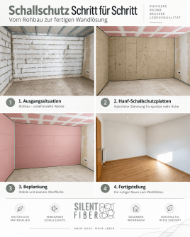 Schallschutzlösung im Bestand – Schritt für Schritt umgesetzt