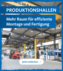 Hallenlösungen für Produktion und Fertigung
