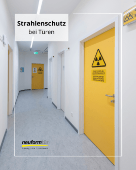 Bleigleichwert, Abschirmung, Schutz: Was moderne Strahlenschutztüren leisten