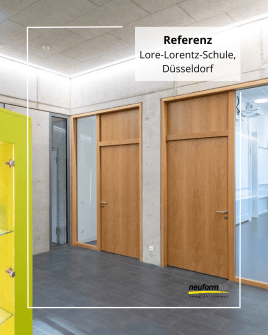 170 Türelemente für moderne Lernwelten in Düsseldorf
