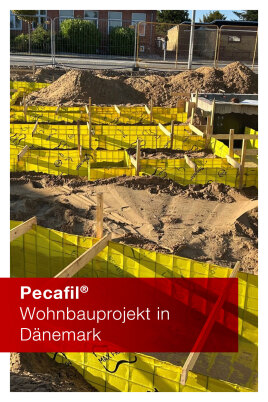 Flexible Fundamentschalung