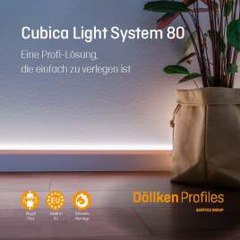 Mehr Licht für die dunkle Jahreszeit: Cubica Light System 80. 💡