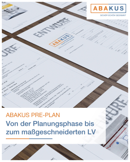 🟠🔵 Planungssicherheit von Anfang an: ABAKUS PRE-PLAN