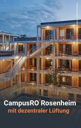 ⚡ 211 Studentenappartements. Eine moderne Lüftungslösung.