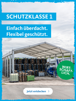 HALTEC BASIC-Schutzklasse 1 – überdacht