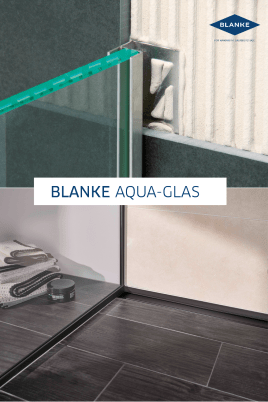 BLANKE AQUA GLAS - Gefälle- und Duschprofile