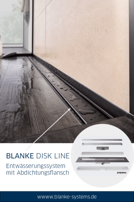 Modernste Entwässerungsrinnen von BLANKE