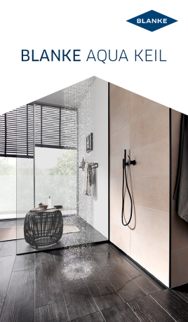 Bodengleiche Dusche mit dem BLANKE AQUA KEIL